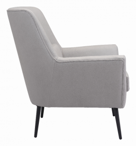 Zuo 109096 Ontario Accent Chair Gray