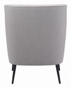 Zuo 109096 Ontario Accent Chair Gray