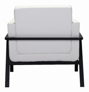 Zuo 100766 Homestead Lounge Chair White