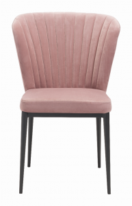 Zuo 101101 Tolivere Dining Chair (set Of 2) Pink