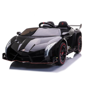 Dti XMX615_black 24v 4x4 Lamborghini Veneno 2 Seater Ride On With Pare