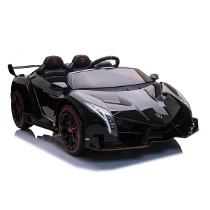 Dti XMX615_black 24v 4x4 Lamborghini Veneno 2 Seater Ride On With Pare