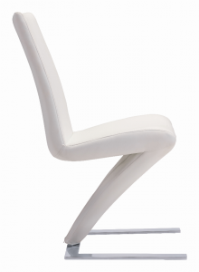 Zuo 100284 Herron Dining Chair (set Of 2) White