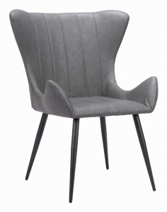 Zuo 109244 Alejandro Dining Chair Vintage Black