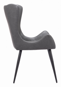 Zuo 109244 Alejandro Dining Chair Vintage Black