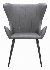 Zuo 109244 Alejandro Dining Chair Vintage Black