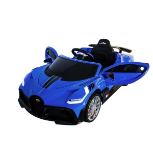 Dti HL338_blue 12v Bugatti Divo Ride On Car 1 Seater With Parental Rem