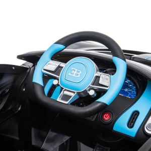 Dti HL338_blue 12v Bugatti Divo Ride On Car 1 Seater With Parental Rem