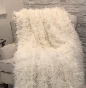 Plutus PBSF1421-114x120 Plutus Mongolian Faux Fur Luxury Throw