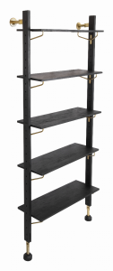 Zuo 109082 Lycan Shelf Black