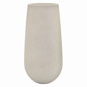 Plutus PBTH94768 Standing Planter 47.5 H In White Resin