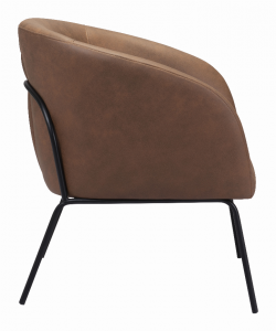 Zuo 109055 Quinten Accent Chair Vintage Brown