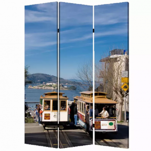 Homeroots.co 277081 1 X 48 X 72 Multi Color Wood Canvas San Francisco 