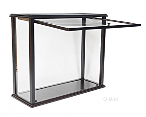 Old P058 Table Top Display Case Medium Front Open