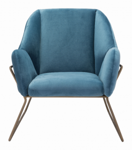 Zuo 101156 Stanza Arm Chair Blue