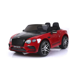 Dti JE1155_red_black 12v Bentley Continental Ride On Car 2 Seater With