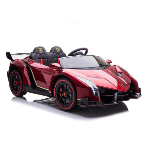 Dti XMX615_red 24v 4x4 Lamborghini Veneno 2 Seater Ride On With Parent