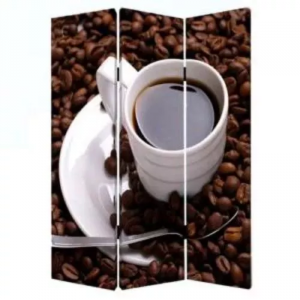 Homeroots.co 274630 1 X 48 X 72 Multi Color Wood Canvas Coffee Time  S