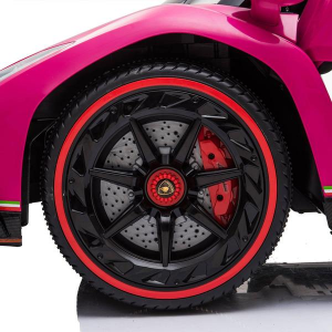 Dti XMX615_pink 24v 4x4 Lamborghini Veneno 2 Seater Ride On With Paren