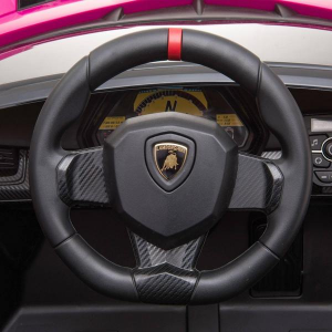 Dti XMX615_pink 24v 4x4 Lamborghini Veneno 2 Seater Ride On With Paren