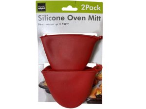 Bulk HB437 2 Pack Silicone Oven Mitt