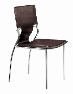 Zuo 404133 Trafico Dining Chair (set Of 4) Espresso