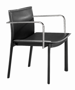 Zuo 404141 Gekko Conference Chair (set Of 2) Black