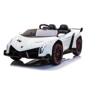 Dti XMX615_white 24v 4x4 Lamborghini Veneno 2 Seater Ride On With Pare