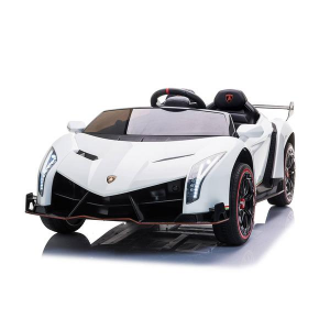 Dti XMX615_white 24v 4x4 Lamborghini Veneno 2 Seater Ride On With Pare