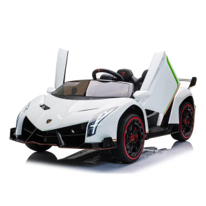 Dti XMX615_white 24v 4x4 Lamborghini Veneno 2 Seater Ride On With Pare