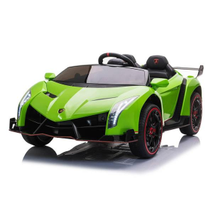 Dti XMX615_green 24v 4x4 Lamborghini Veneno 2 Seater Ride On With Pare