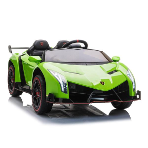 Dti XMX615_green 24v 4x4 Lamborghini Veneno 2 Seater Ride On With Pare