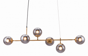 Zuo 56110 Gisela Ceiling Lamp Gold