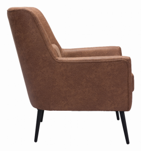 Zuo 109049 Ontario Accent Chair Vintage Brown