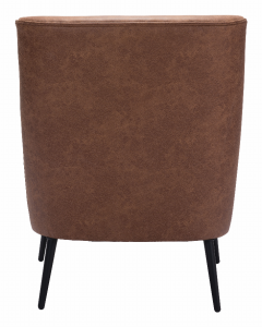 Zuo 109049 Ontario Accent Chair Vintage Brown