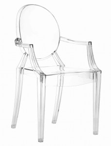 Zuo 106104 Anime Dining Chair (set Of 4) Transparent