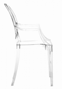 Zuo 106104 Anime Dining Chair (set Of 4) Transparent