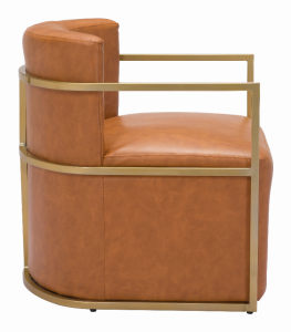 Zuo 102053 Xander Accent Chair Brown