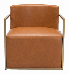 Zuo 102053 Xander Accent Chair Brown