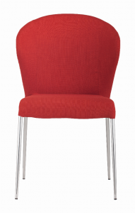 Zuo 100041 Oulu Dining Chair (set Of 4) Tangerine