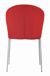 Zuo 100041 Oulu Dining Chair (set Of 4) Tangerine