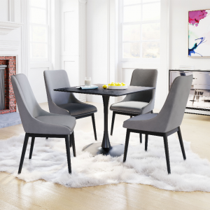 Zuo 101819 Molly Dining Table Black