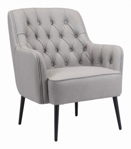 Zuo 109097 Tasmania Accent Chair Gray