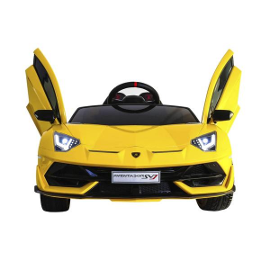 Dti HL328_yellow 12v Lamborghini Aventador Ride On Car 1 Seater With P