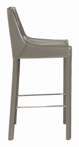 Zuo 100646 Fashion Bar Chair (set Of 2) Gray