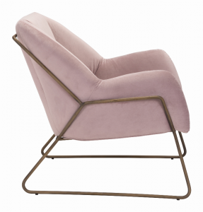 Zuo 101154 Stanza Arm Chair Pink