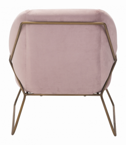 Zuo 101154 Stanza Arm Chair Pink