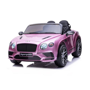 Dti JE1155_pink 12v Bentley Continental Ride On Car 2 Seater With Pare