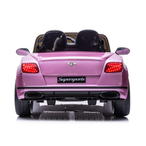 Dti JE1155_pink 12v Bentley Continental Ride On Car 2 Seater With Pare