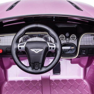 Dti JE1155_pink 12v Bentley Continental Ride On Car 2 Seater With Pare